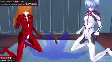 Threesome Anal Including Erotic Anime Rei, Asuka And Free Sample